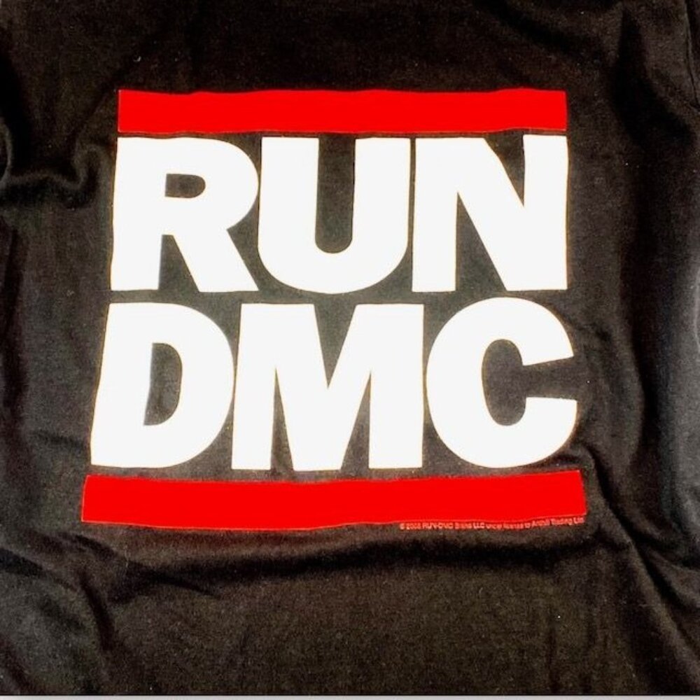 NWOT Run DMC Official Logo T-Shirt Black, Size XXL - Picture 5 of 6